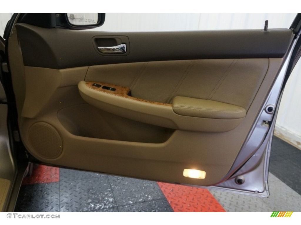 2003 Accord EX Sedan - Desert Mist Metallic / Ivory photo #17