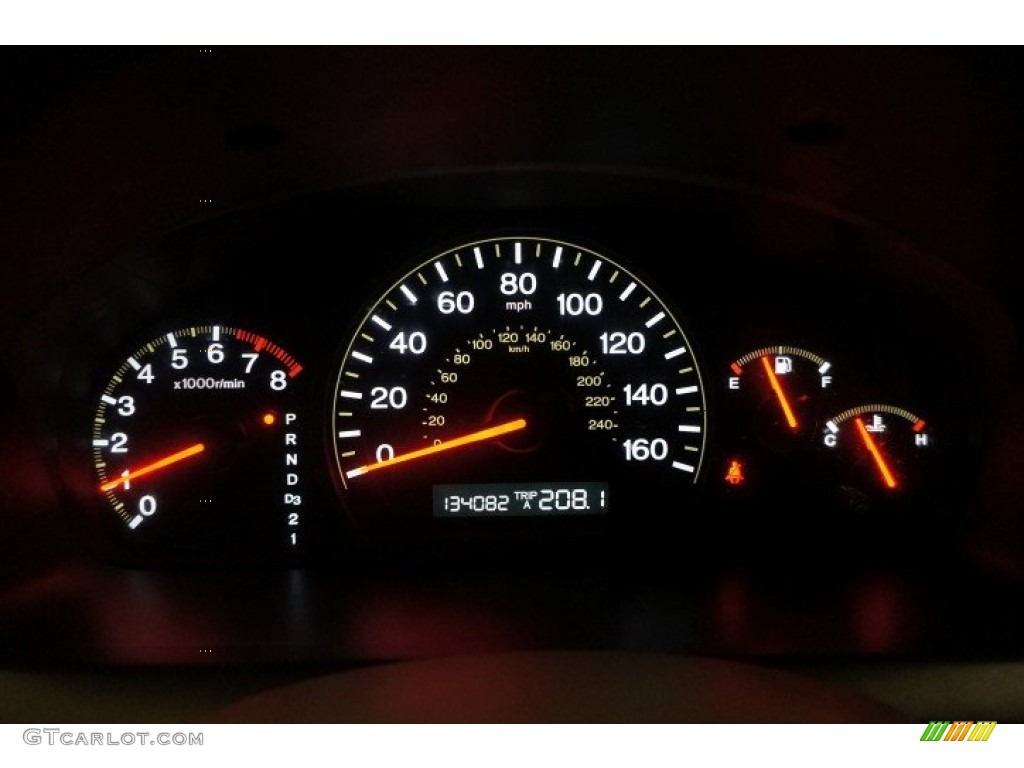 2003 Accord EX Sedan - Desert Mist Metallic / Ivory photo #28