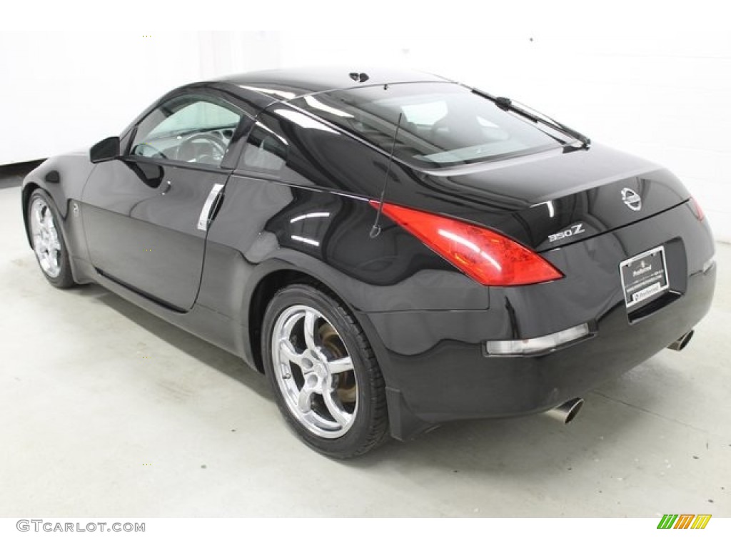 2007 350Z Grand Touring Coupe - Magnetic Black Pearl / Charcoal photo #6