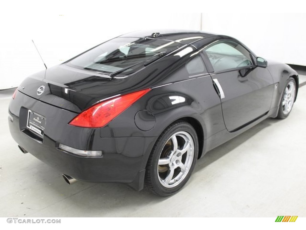 2007 350Z Grand Touring Coupe - Magnetic Black Pearl / Charcoal photo #11