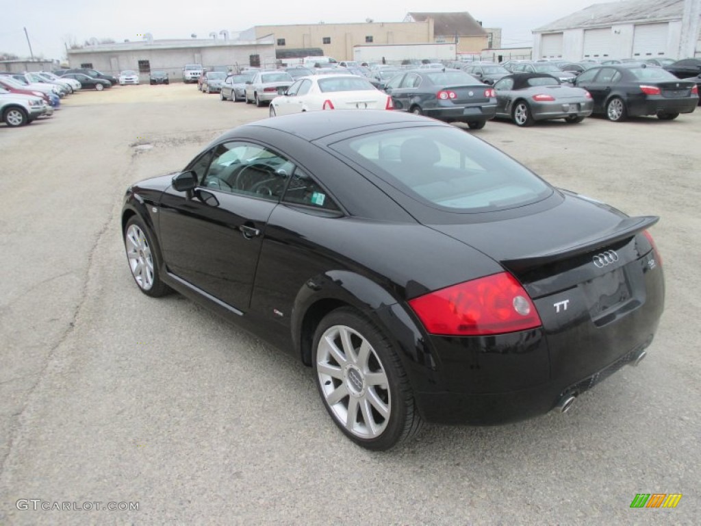 2004 TT 3.2 quattro Coupe - Brilliant Black / Ebony photo #11