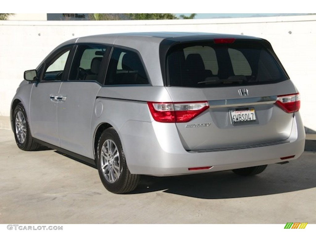 2012 Odyssey EX - Alabaster Silver Metallic / Gray photo #2