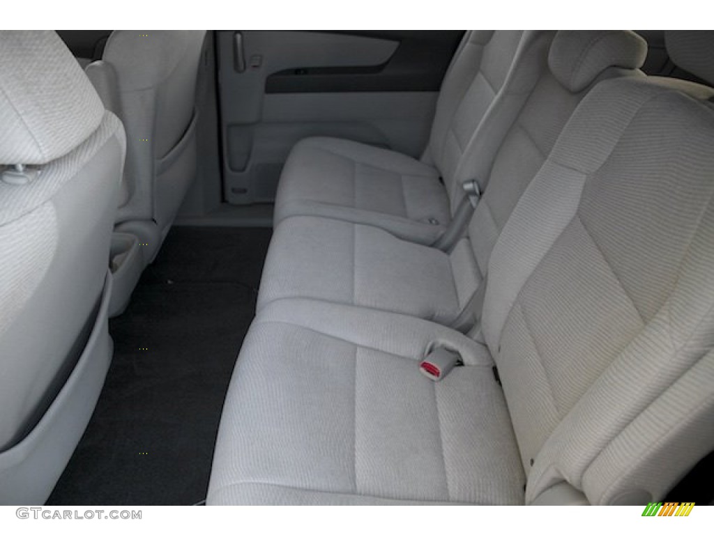 2012 Odyssey EX - Alabaster Silver Metallic / Gray photo #4