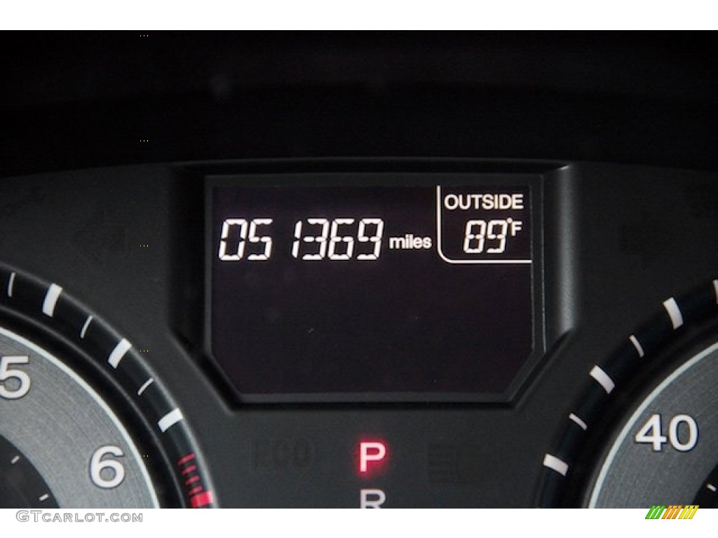 2012 Odyssey EX - Alabaster Silver Metallic / Gray photo #6