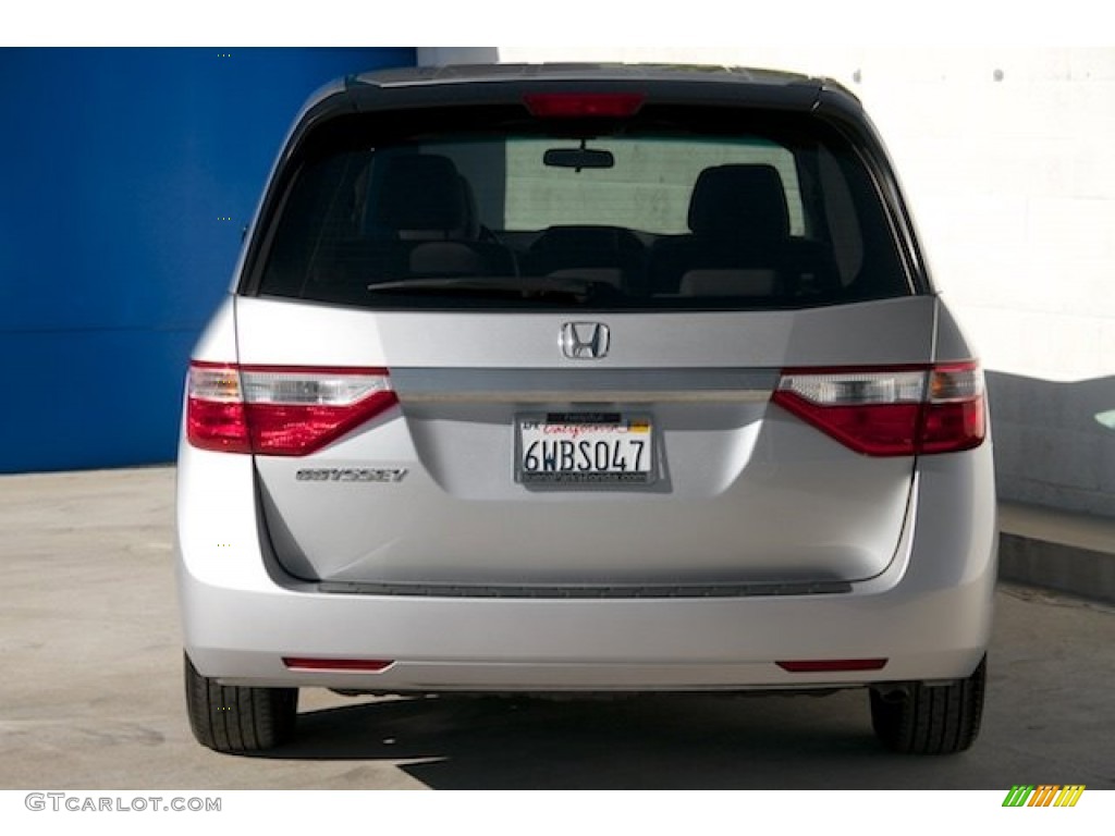 2012 Odyssey EX - Alabaster Silver Metallic / Gray photo #8