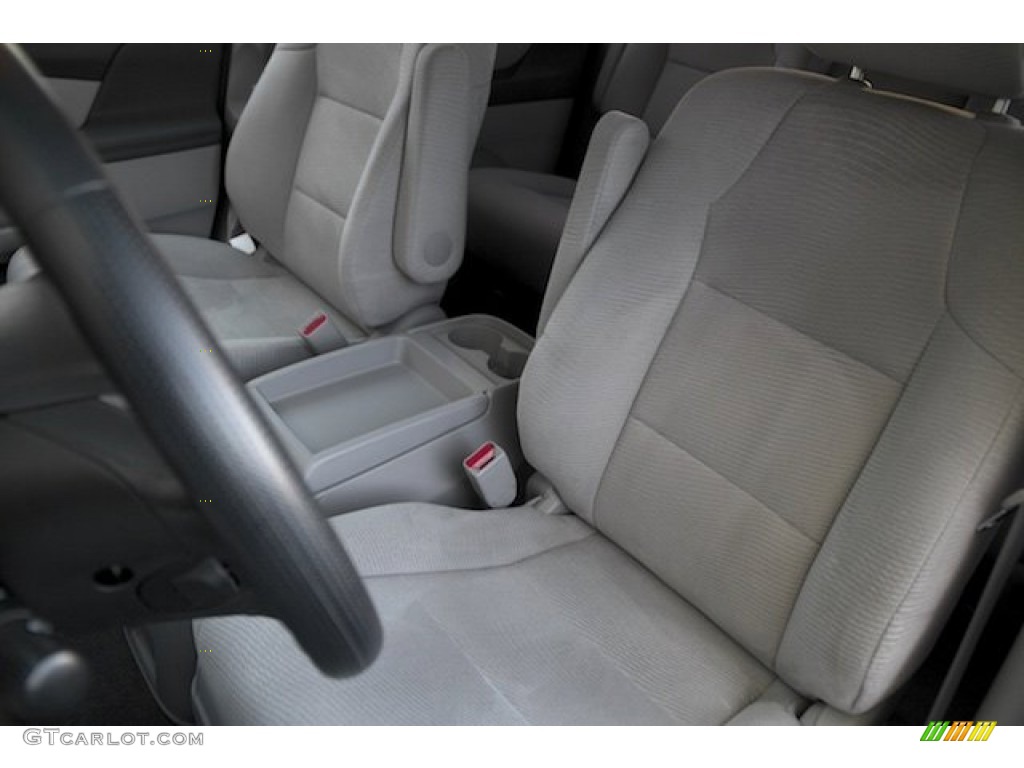 2012 Odyssey EX - Alabaster Silver Metallic / Gray photo #12