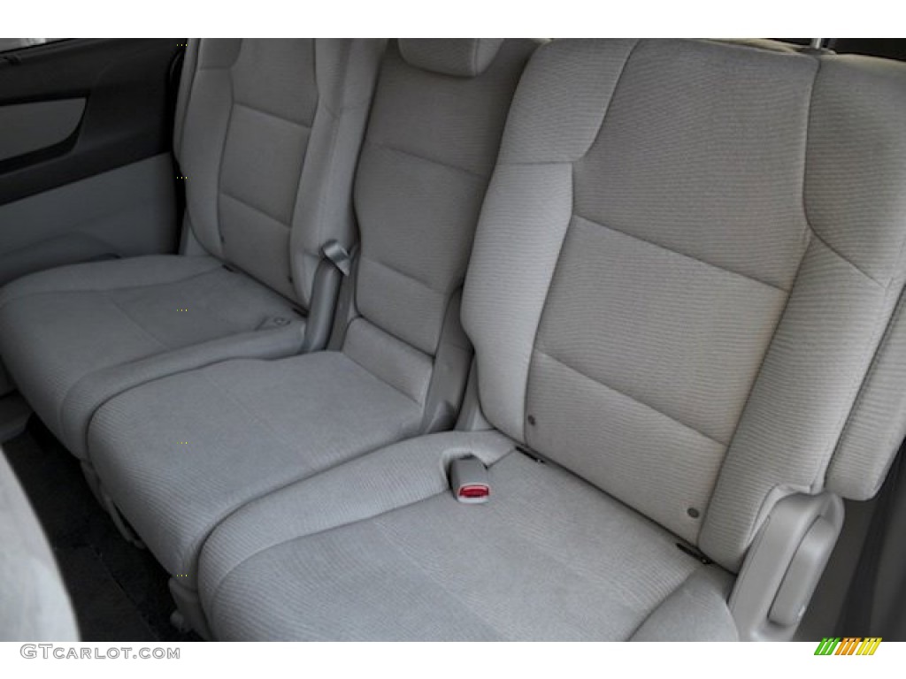 2012 Odyssey EX - Alabaster Silver Metallic / Gray photo #13