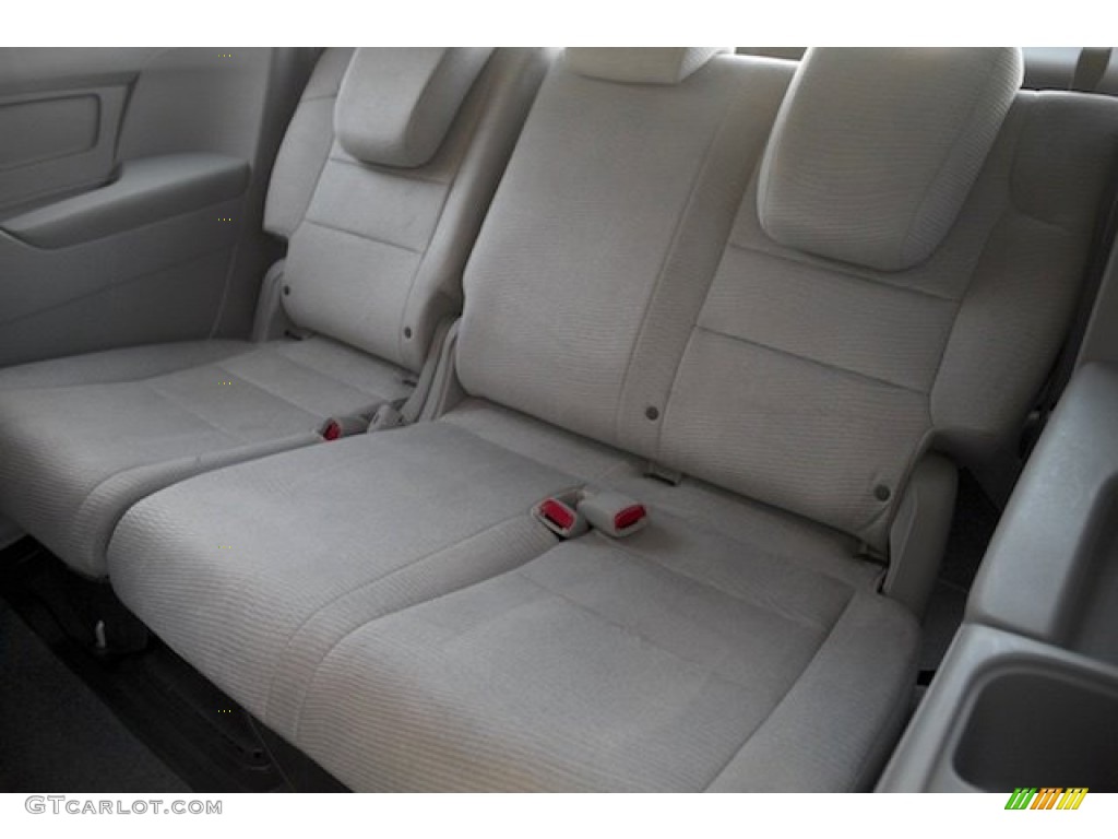 2012 Odyssey EX - Alabaster Silver Metallic / Gray photo #14