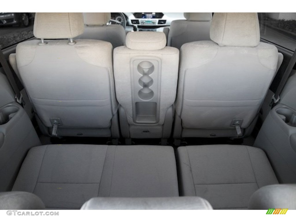 2012 Odyssey EX - Alabaster Silver Metallic / Gray photo #16