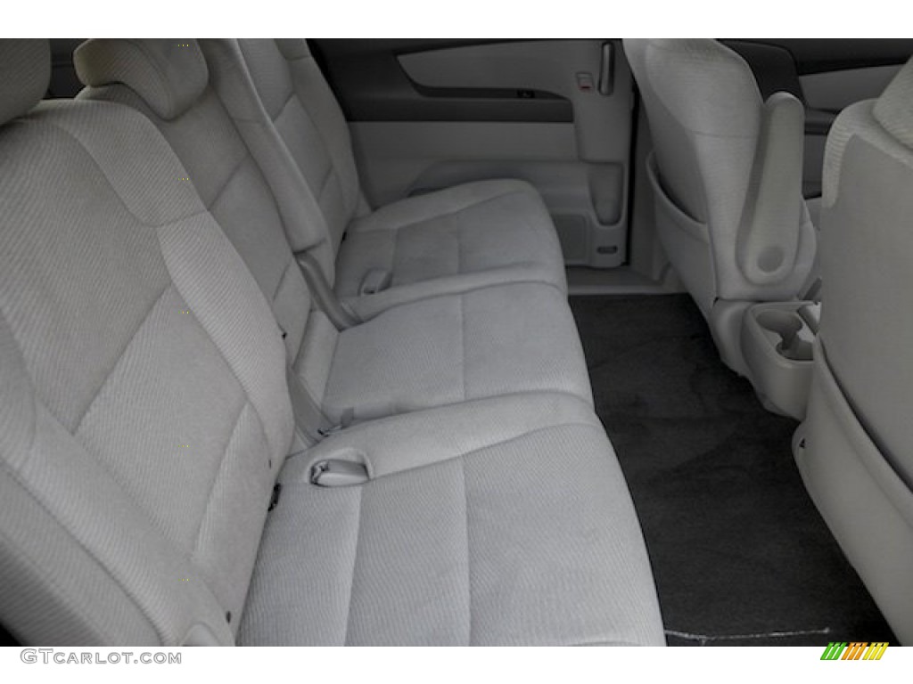 2012 Odyssey EX - Alabaster Silver Metallic / Gray photo #17