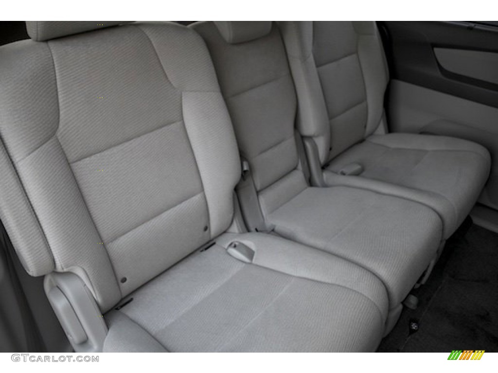 2012 Odyssey EX - Alabaster Silver Metallic / Gray photo #18