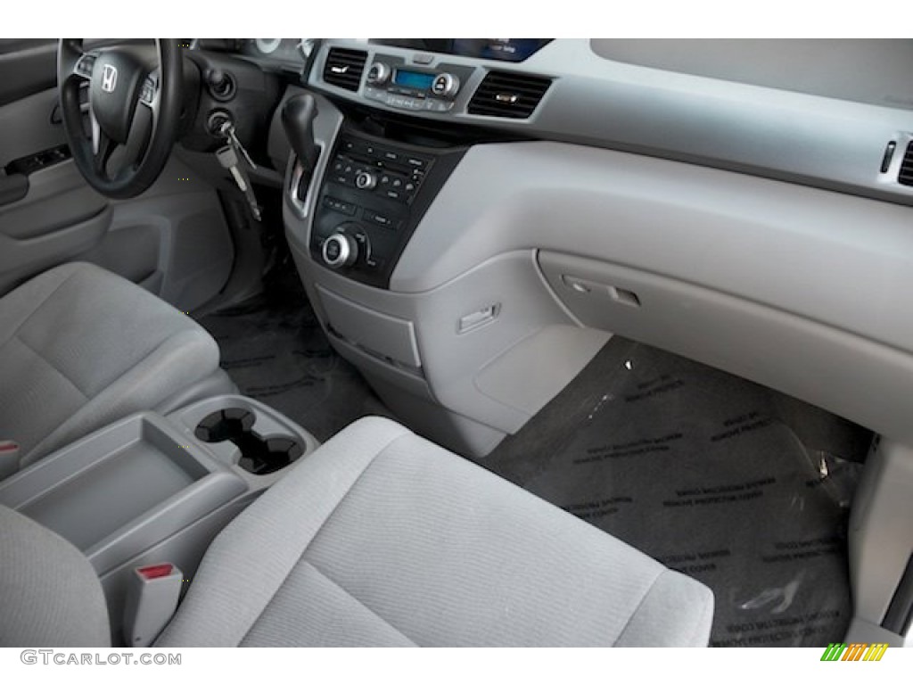 2012 Odyssey EX - Alabaster Silver Metallic / Gray photo #21