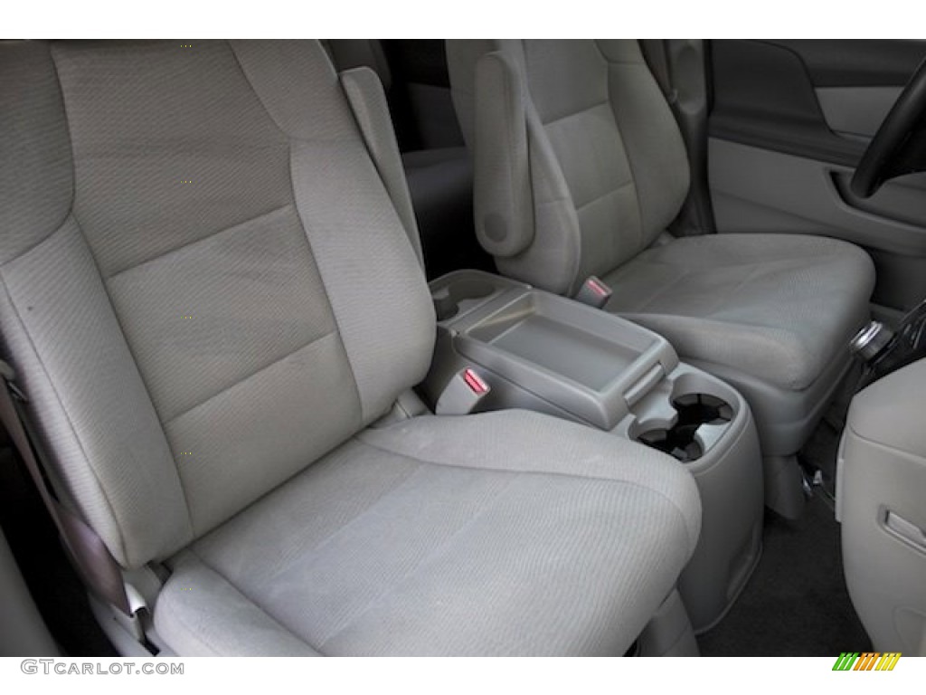 2012 Odyssey EX - Alabaster Silver Metallic / Gray photo #22