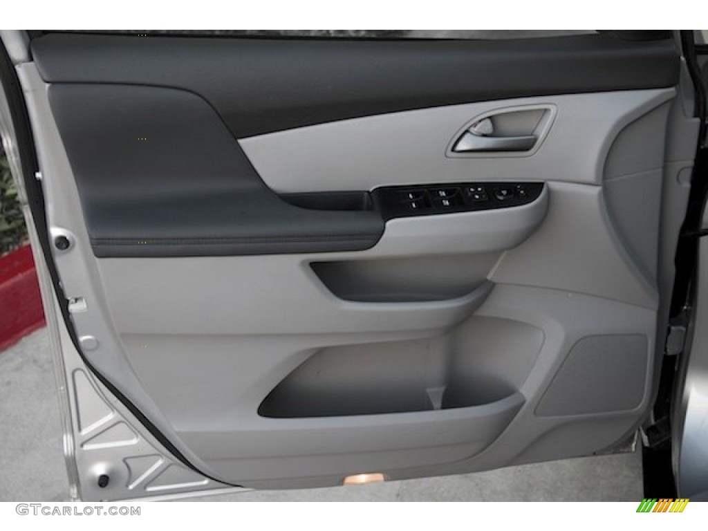 2012 Odyssey EX - Alabaster Silver Metallic / Gray photo #25