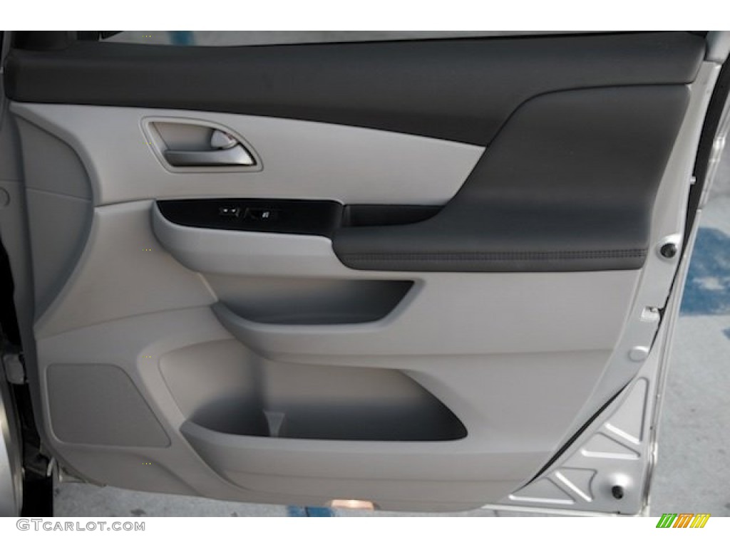 2012 Odyssey EX - Alabaster Silver Metallic / Gray photo #26