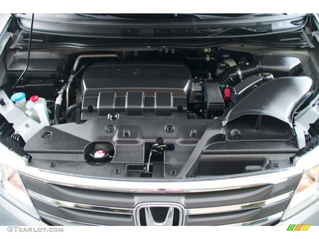 2012 Odyssey EX - Alabaster Silver Metallic / Gray photo #27