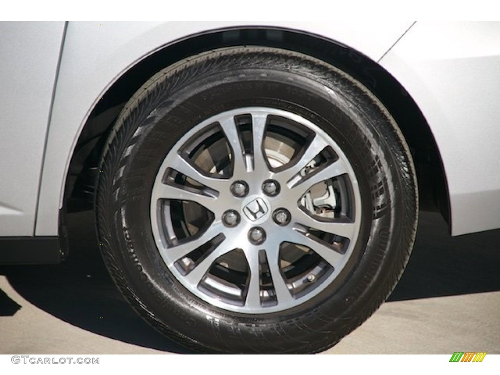 2012 Odyssey EX - Alabaster Silver Metallic / Gray photo #28