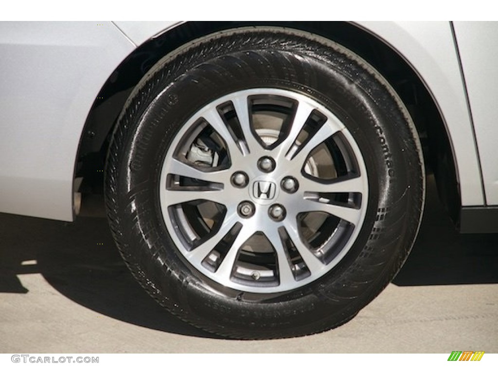 2012 Odyssey EX - Alabaster Silver Metallic / Gray photo #30