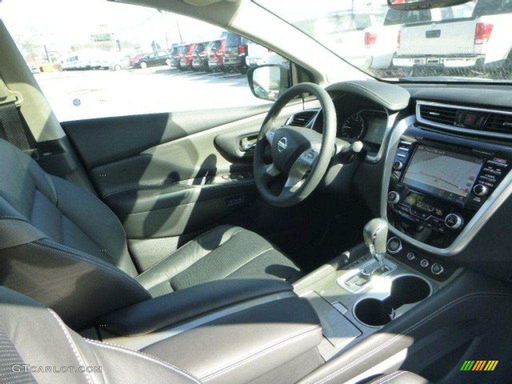 Graphite Interior 2015 Nissan Murano Platinum AWD Photo #101562416