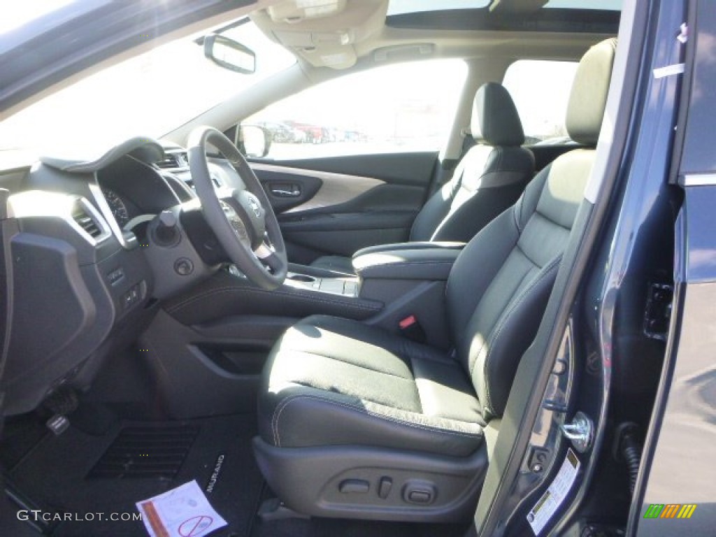 Graphite Interior 2015 Nissan Murano Platinum AWD Photo #101562478