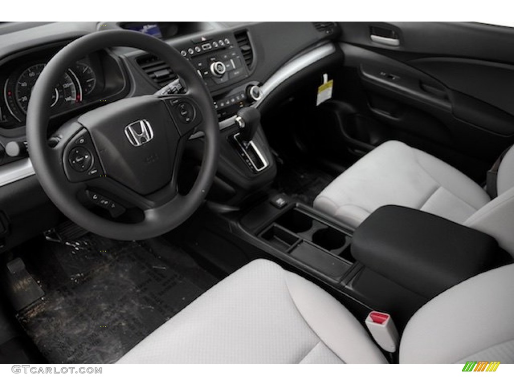 Gray Interior 2015 Honda CR-V LX Photo #101562900