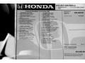 2015 Honda CR-V LX Window Sticker