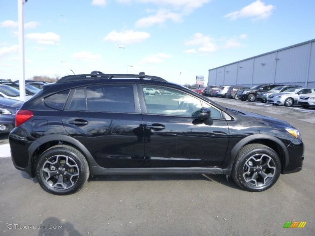 Crystal Black Silica 2015 Subaru XV Crosstrek 2.0i Limited Exterior Photo #101563115