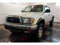 2003 Lunar Mist Silver Metallic Toyota Tacoma V6 PreRunner Double Cab  photo #3