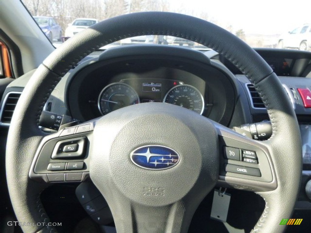 2015 XV Crosstrek 2.0i Limited - Tangerine Orange Pearl / Black photo #18