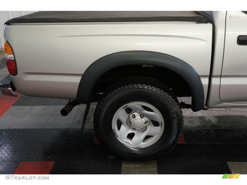 2003 Tacoma V6 PreRunner Double Cab - Lunar Mist Silver Metallic / Charcoal photo #46