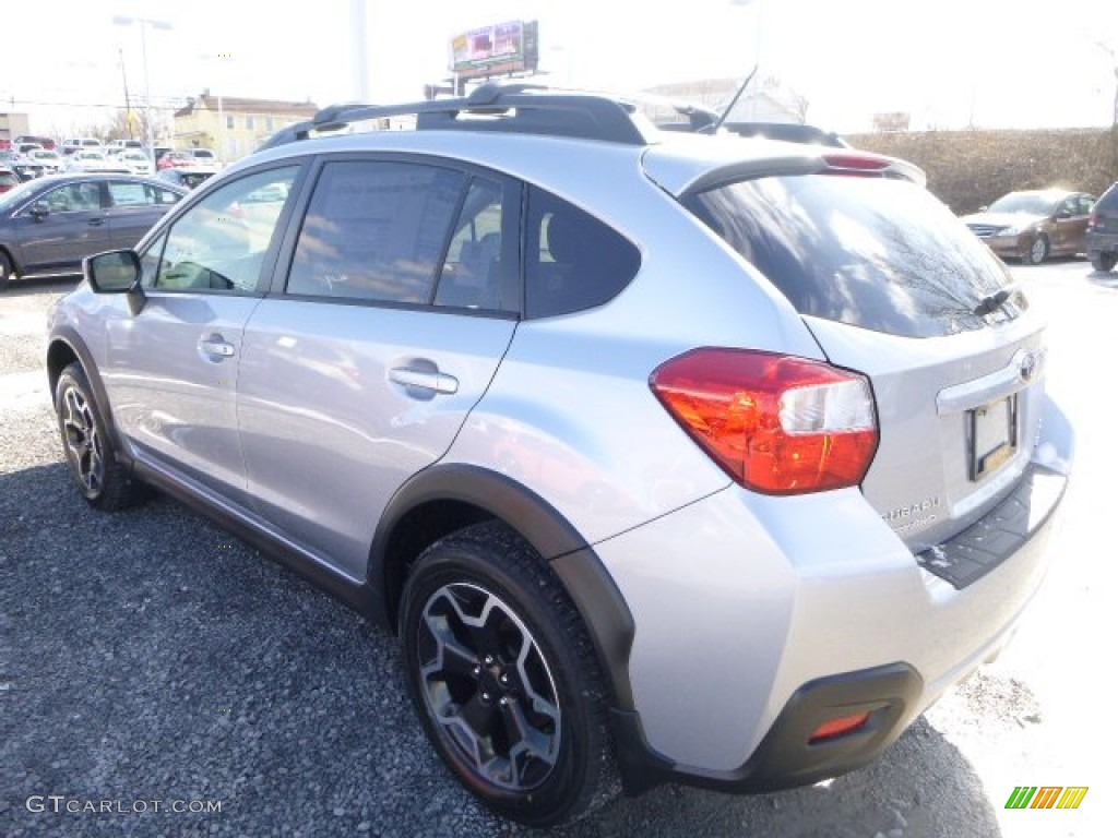 2015 XV Crosstrek 2.0i Premium - Ice Silver Metallic / Black photo #5