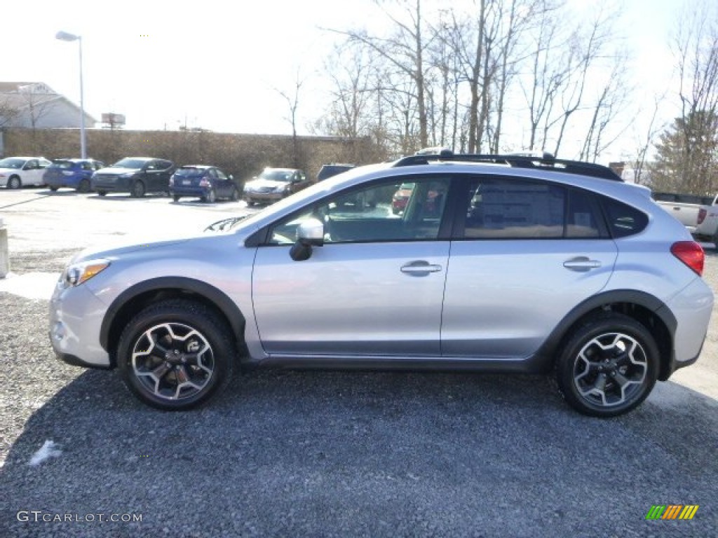 2015 XV Crosstrek 2.0i Premium - Ice Silver Metallic / Black photo #6