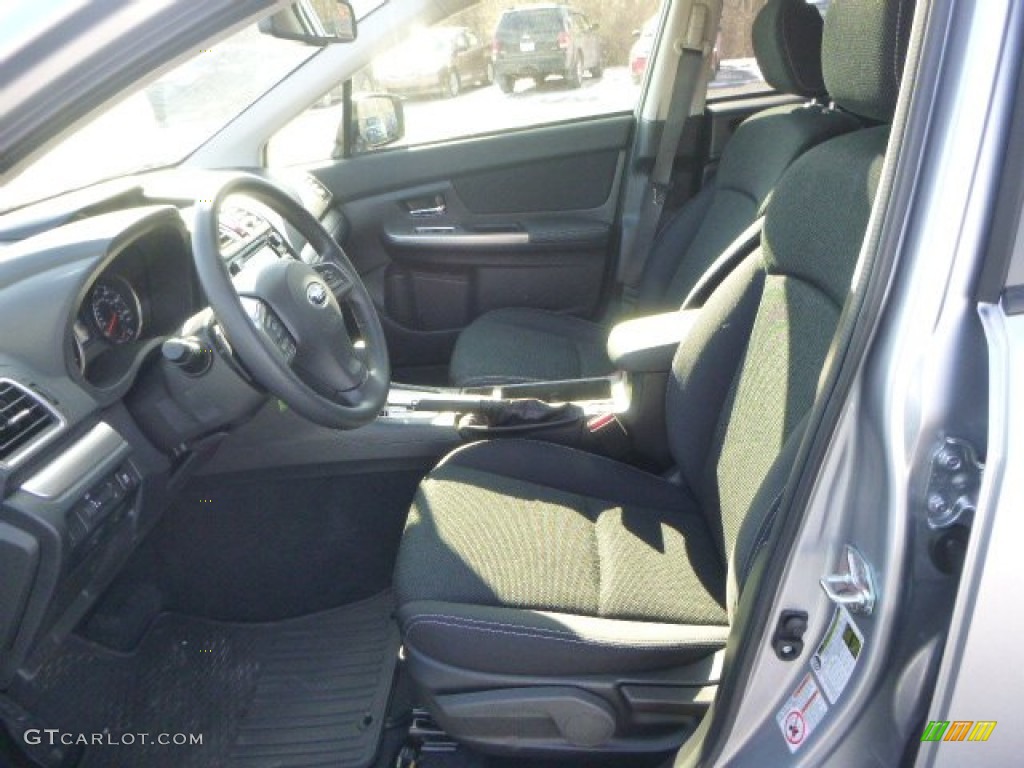 Black Interior 2015 Subaru XV Crosstrek 2.0i Premium Photo #101565029