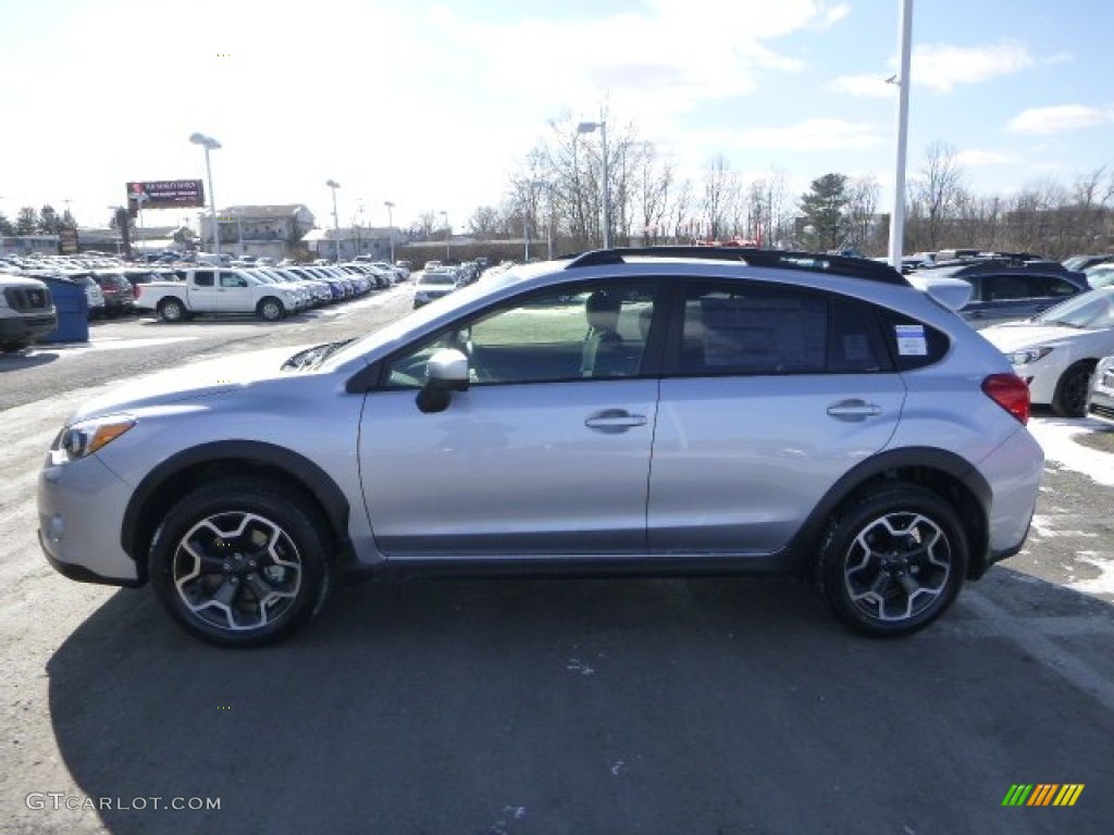 2015 XV Crosstrek 2.0i Premium - Ice Silver Metallic / Black photo #6