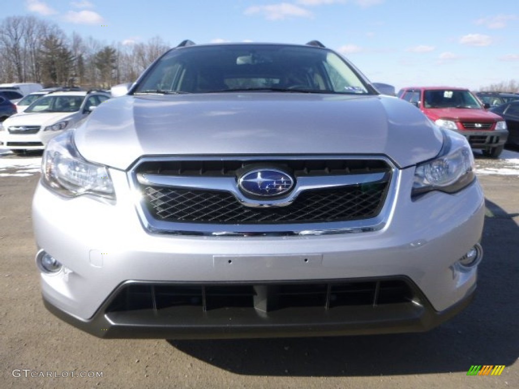 2015 XV Crosstrek 2.0i Premium - Ice Silver Metallic / Black photo #8