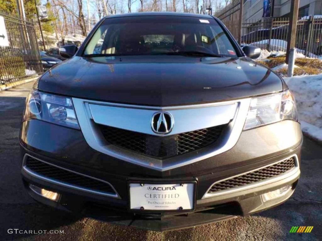 2013 MDX SH-AWD Advance - Graphite Luster Metallic / Ebony photo #2