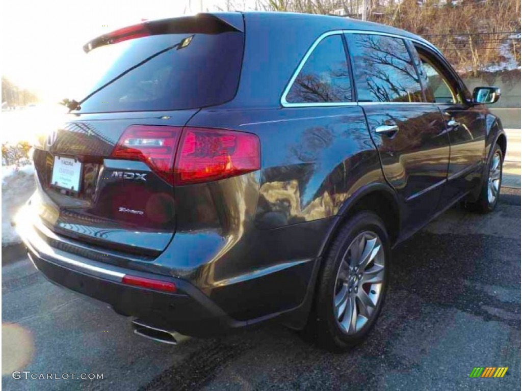 2013 MDX SH-AWD Advance - Graphite Luster Metallic / Ebony photo #3
