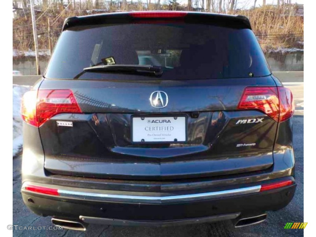 2013 MDX SH-AWD Advance - Graphite Luster Metallic / Ebony photo #4