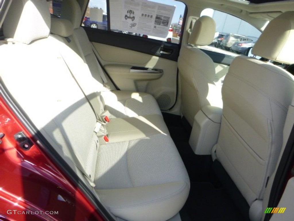2015 Subaru XV Crosstrek 2.0i Premium Rear Seat Photo #101565740