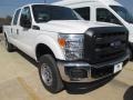 2015 Oxford White Ford F250 Super Duty XL Crew Cab 4x4  photo #9