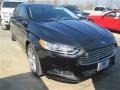 2015 Tuxedo Black Metallic Ford Fusion SE  photo #1