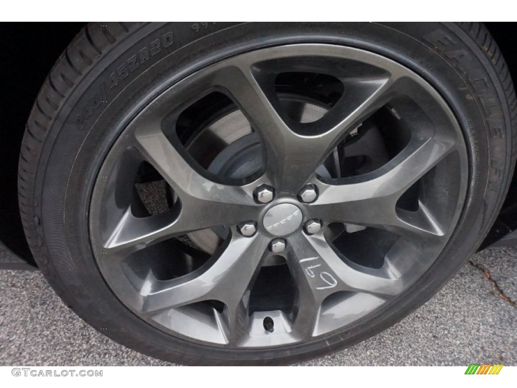 2015 Challenger SXT Plus - Granite Crystal Metallic / Black photo #5