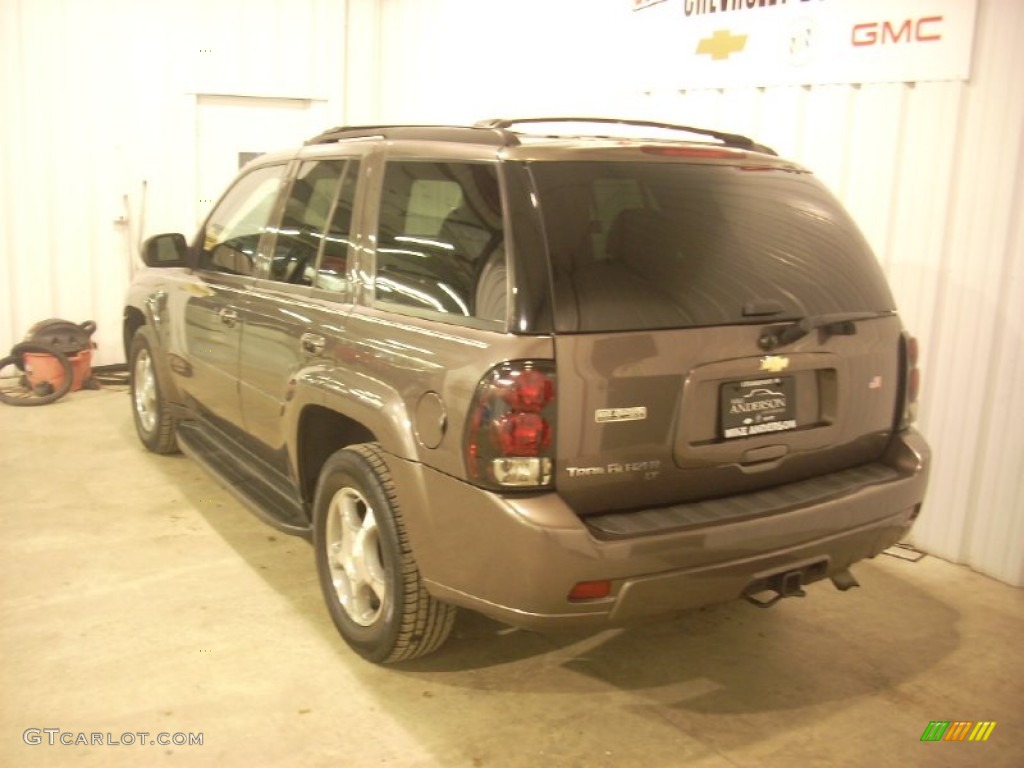 2008 TrailBlazer LT 4x4 - Desert Brown Metallic / Ebony photo #6