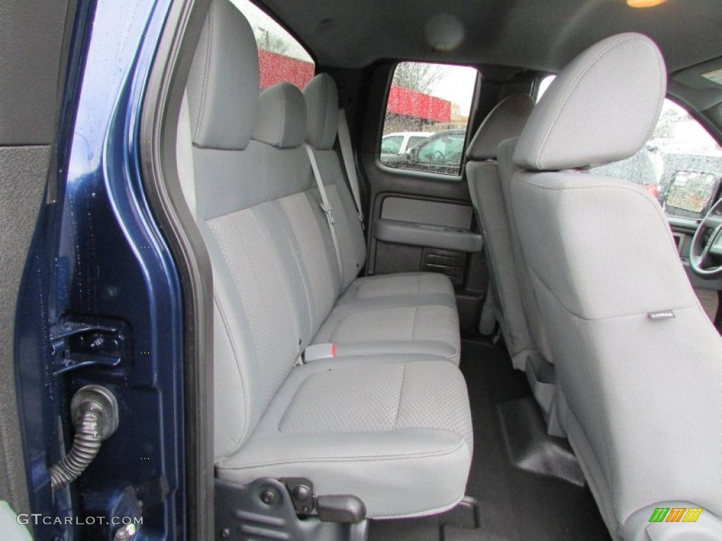 2011 F150 XL SuperCab - Dark Blue Pearl Metallic / Steel Gray photo #41