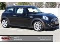 2015 Midnight Black Metallic Mini Cooper Hardtop 2 Door  photo #1