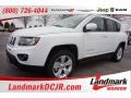 Bright White 2015 Jeep Compass Latitude
