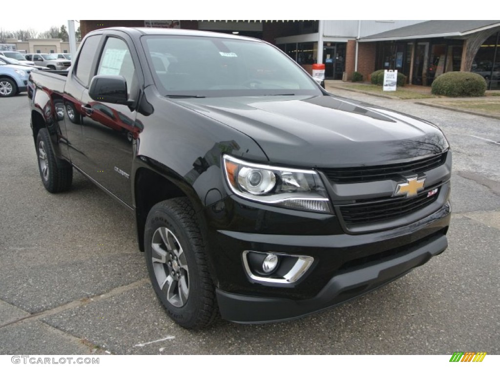 2015 Black Chevrolet Colorado Z71 Extended Cab 101567714