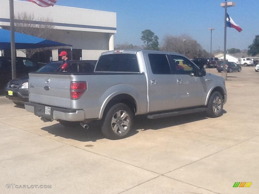 2010 F150 FX2 SuperCrew - Ingot Silver Metallic / Black photo #8