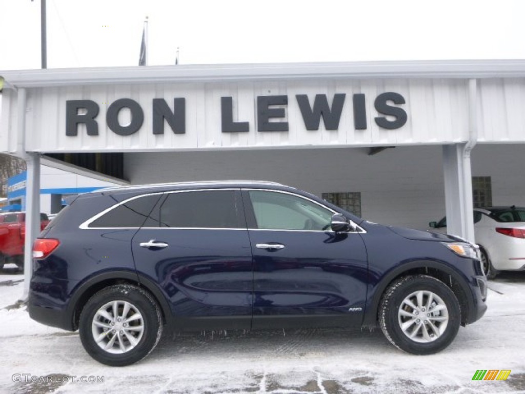 2016 Sorento LX AWD - Blaze Blue / Satin Black photo #1