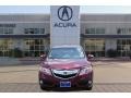 2015 Basque Red Pearl II Acura RDX Technology  photo #2
